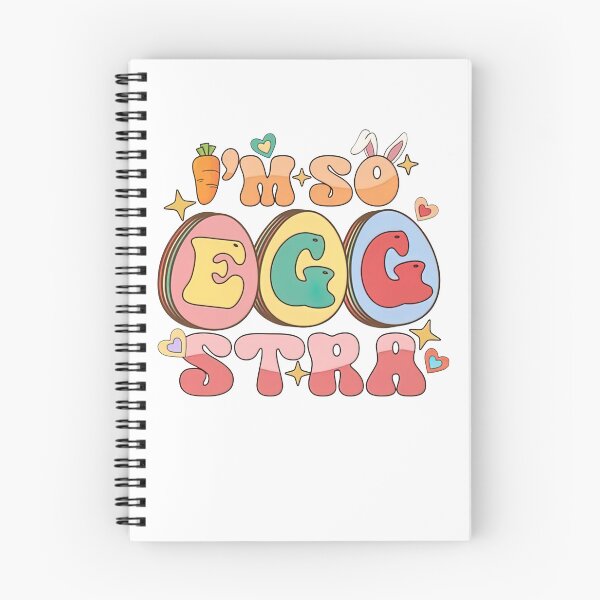 Item preview, I'm Just So Eggstra Funny Egg Easter groovy boy girl Kids designed and sold by QuteezArt.