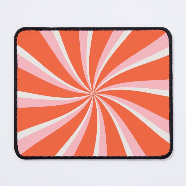 Item preview, Pink, orange and gray retro style sun rays designed and sold by BattaAnastasia.