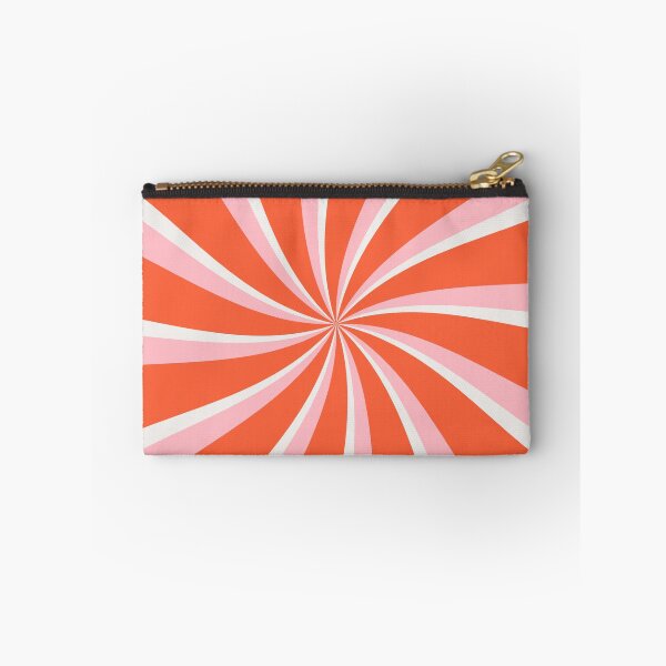 Item preview, Pink, orange and gray retro style sun rays designed and sold by BattaAnastasia.