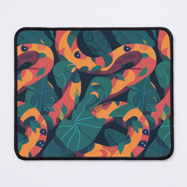 Item preview, Cool Colorful Jungle Snake Pattern designed and sold by Zazizu.