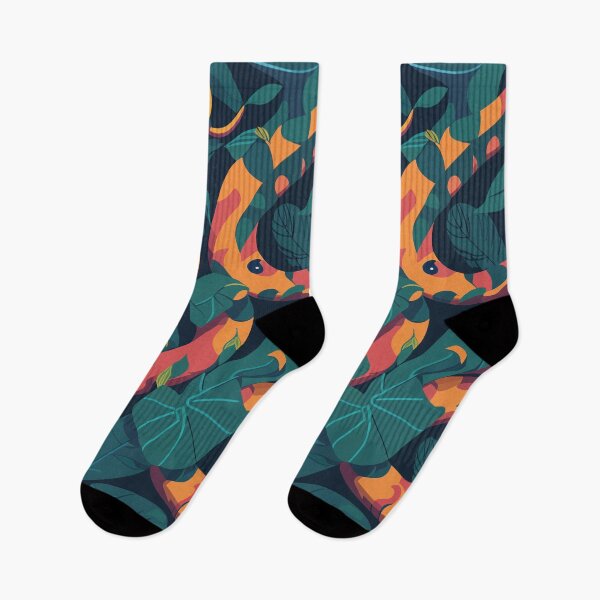 Item preview, Cool Colorful Jungle Snake Pattern designed and sold by Zazizu.