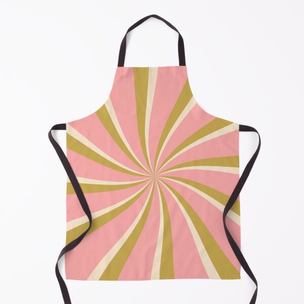 Item preview, Green, pink and beige retro style sun rays designed and sold by BattaAnastasia.
