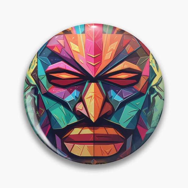 Item preview, Polynesian Tiki Masks 13 of 28 designed and sold by Jenson Major.