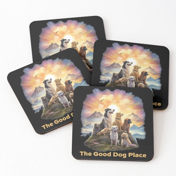 Item preview, Netflix parody - The Good Dog Place designed and sold by hamishby.