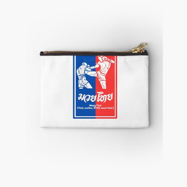 Item preview, Muay Thai มวยไทย , Thaiboxing, red blue sticker designed and sold by 1SINGHA.