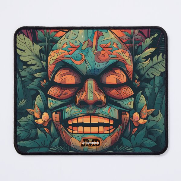 Item preview, Polynesian Tiki Masks 16 of 28 designed and sold by Jenson Major.