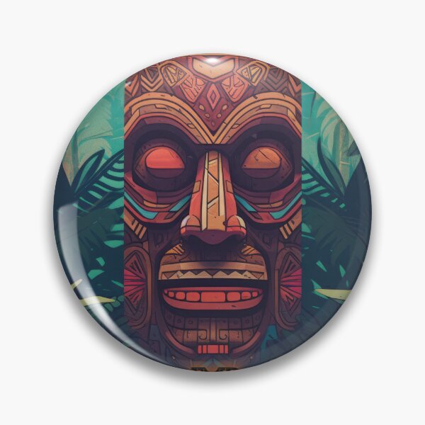 Item preview, Polynesian Tiki Masks 18 of 28 designed and sold by Jenson Major.