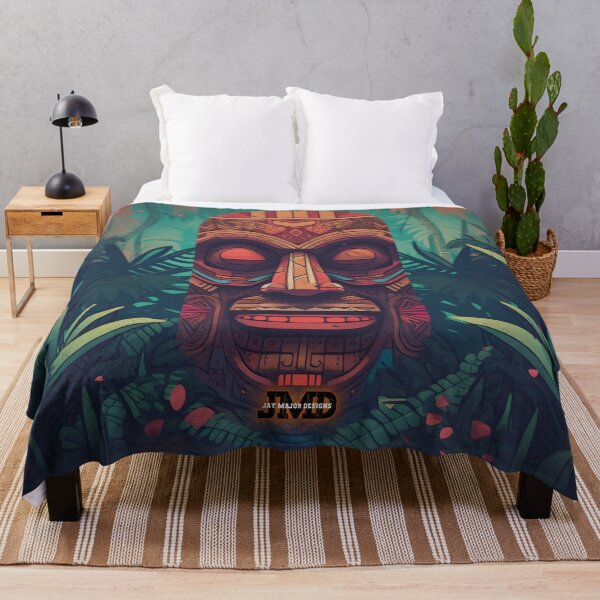 Item preview, Polynesian Tiki Masks 18 of 28 designed and sold by Jenson Major.