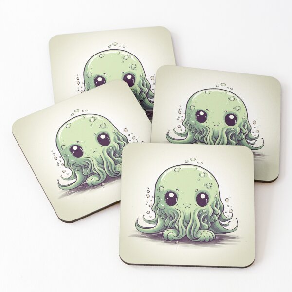 Item preview, Sad Kawaii Cthulhu designed and sold by Lucidorium.