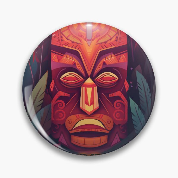 Item preview, Polynesian Tiki Masks 19 of 28 designed and sold by Jenson Major.