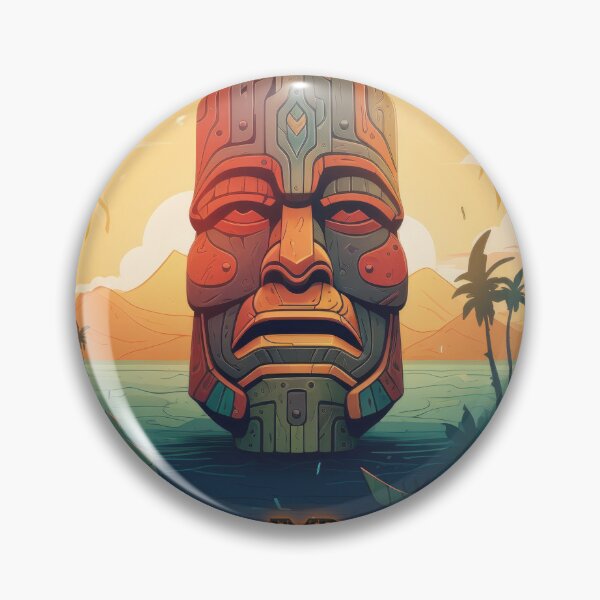 Item preview, Polynesian Tiki Masks 20 of 28 designed and sold by Jenson Major.