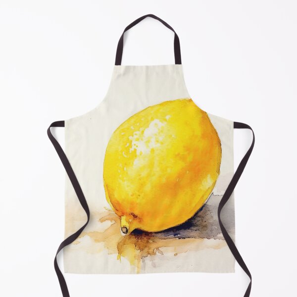 Item preview, Refreshing Lemon Watercolor Burst designed and sold by Paintings By Simon .