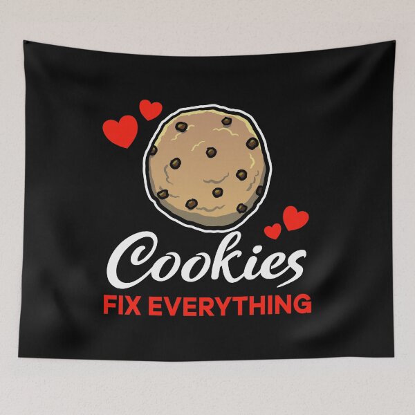 Item preview, Chocolate Chip Cookies fix everything saying designed and sold by jonmlam.