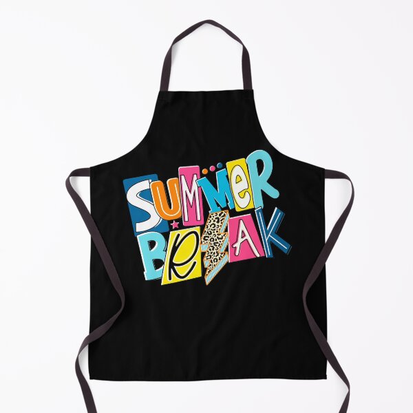 Item preview, Summer break retro Lightning Bolt last day of School teacher designed and sold by RenCustomCrews.