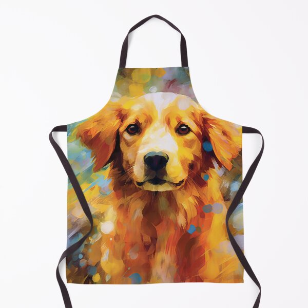 Item preview, Abstract Golden Retriever Whimsy designed and sold by Paintings By Simon .