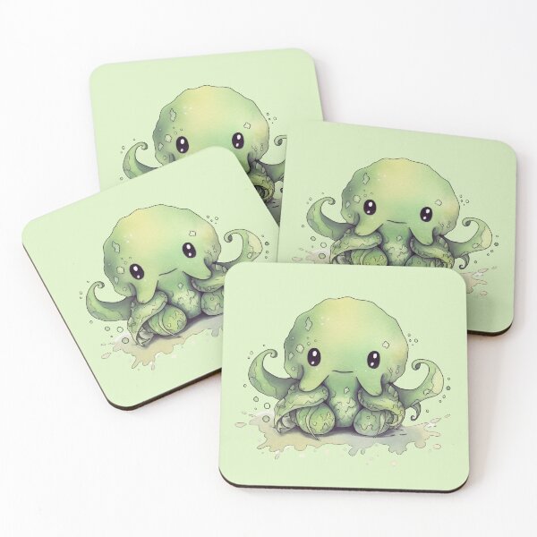 Item preview, Happy Kawaii Cthulhu designed and sold by Lucidorium.