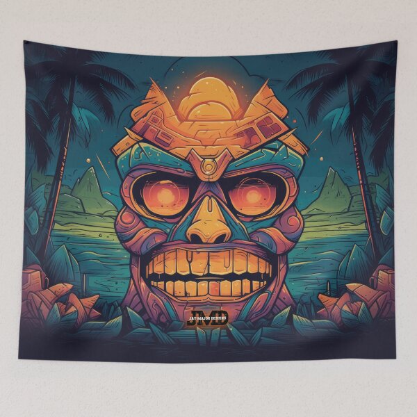 Item preview, Polynesian Tiki Masks 23 of 28 designed and sold by Jenson Major.