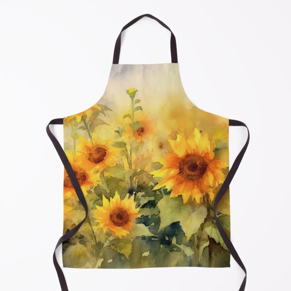 Item preview, Sunlit Sunflower Field Serenade designed and sold by Paintings By Simon .