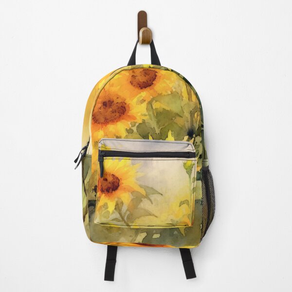 Item preview, Sunlit Sunflower Field Serenade designed and sold by Paintings By Simon .