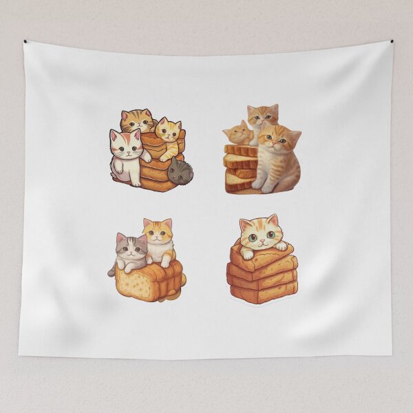 Artikelvorschau, Bread Kitties entworfen und verkauft von Nice En.
