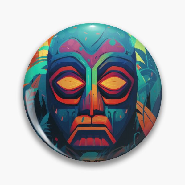 Item preview, Polynesian Tiki Masks 24 of 28 designed and sold by Jenson Major.