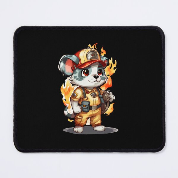 Item preview, Firefighter cute pet, animals designed and sold by HarriPaloma.