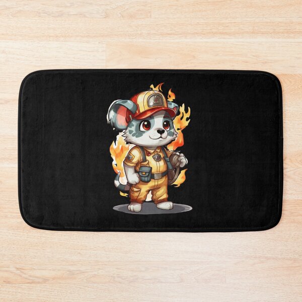 Item preview, Firefighter cute pet, animals designed and sold by HarriPaloma.