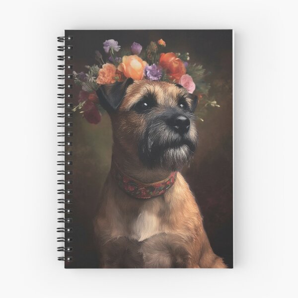 Aperçu de l'œuvre Border Terrier créée et vendue par PrintMagpieUK.