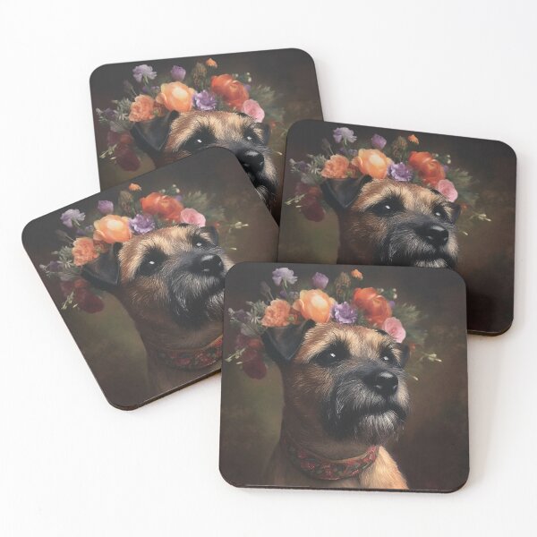 Item preview, Border Terrier designed and sold by PrintMagpieUK.