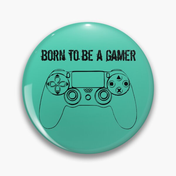 Item preview, Born to be a gamer designed and sold by MortemMaker.