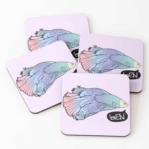 Item preview, Pastel Rainbow Betta designed and sold by Chen-Len.