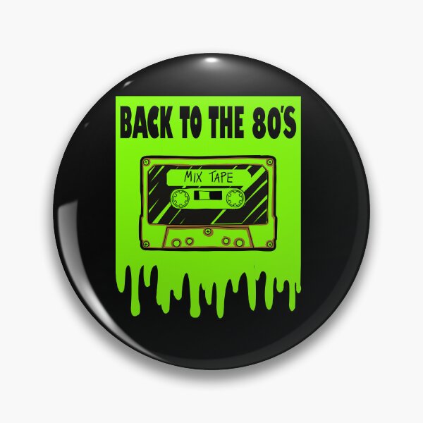 Item preview, Back To The 80s Cassette Tape Radium color t shirt money usa American T shirt stickers Magnet  designed and sold by Customize Shirts.