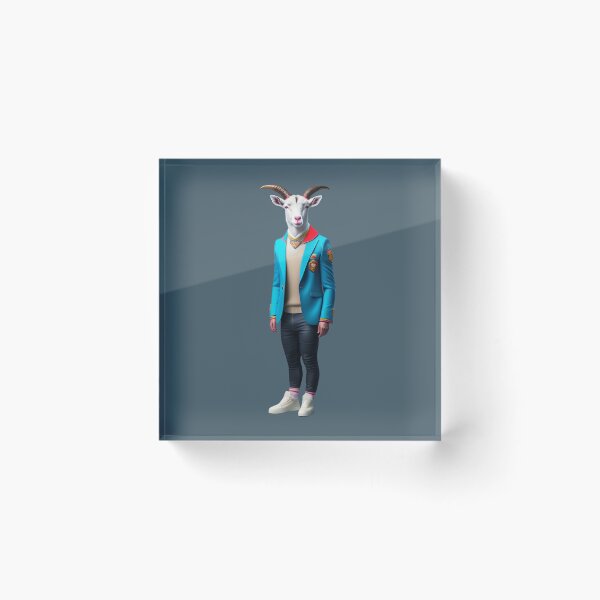 Item preview, Hipster Goat V11 designed and sold by HipsterAnimals.