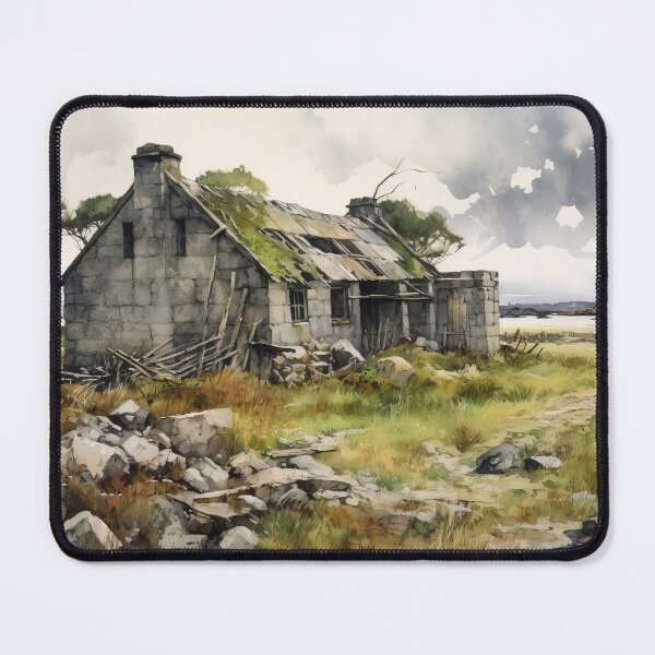 Item preview, Timeless Ruins Countryside Nostalgia designed and sold by Paintings By Simon .