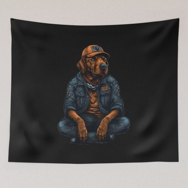 Item preview, Biker Dog designed and sold by hamishby.