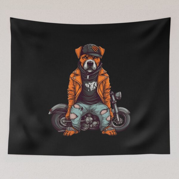 Item preview, Biker Dog designed and sold by hamishby.