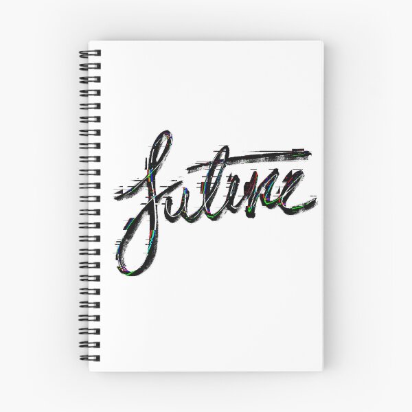 Item preview, Glitchy Future Hand Drawn Calligraphic Modern Typographic Design  designed and sold by Muhammad  Toqeer.