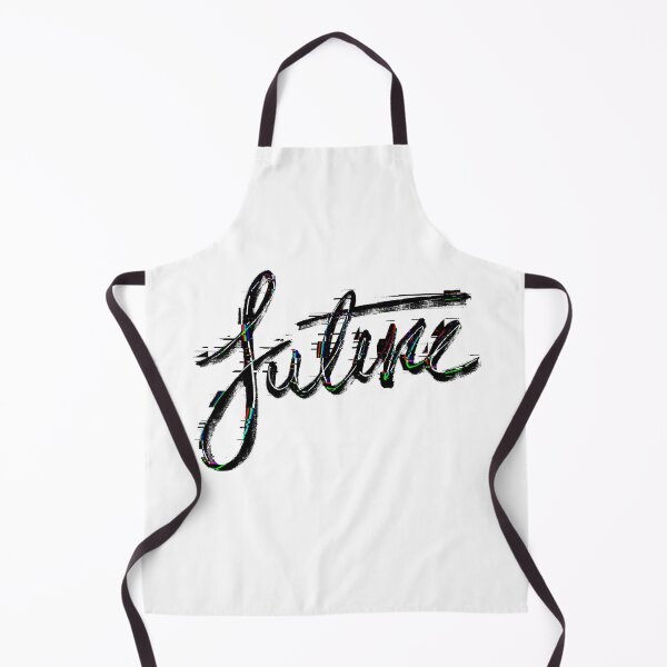 Item preview, Glitchy Future Hand Drawn Calligraphic Modern Typographic Design designed and sold by Muhammad Toqeer.