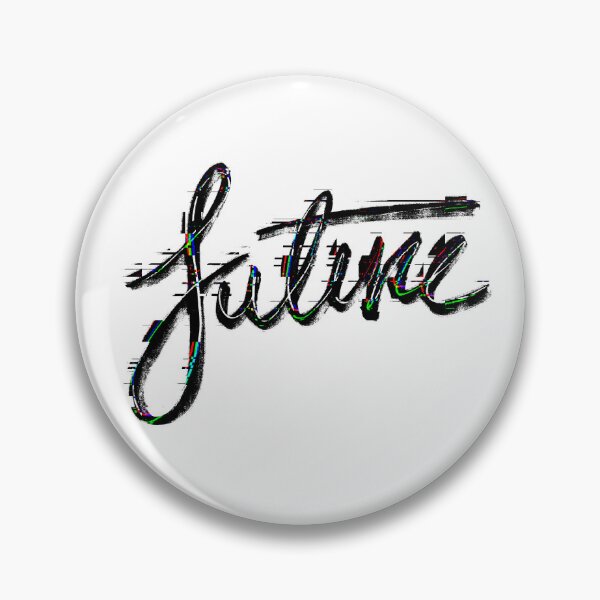 Item preview, Glitchy Future Hand Drawn Calligraphic Modern Typographic Design  designed and sold by Muhammad  Toqeer.