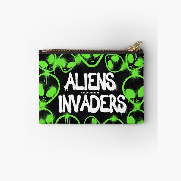 Item preview, alien invaders designed and sold by AreaStickers.