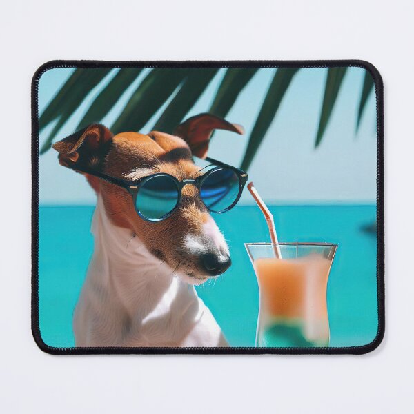 Item preview, Summer Vibes Foxterrier designed and sold by Cutemi.