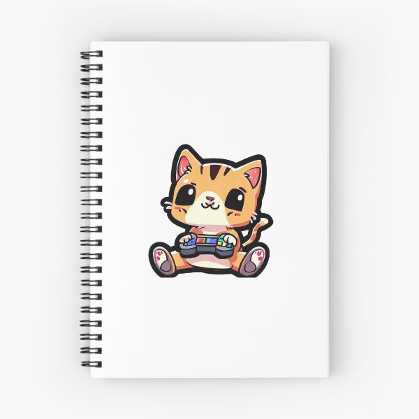Item preview, Cute gaming cat orange designed and sold by HyperSunken.