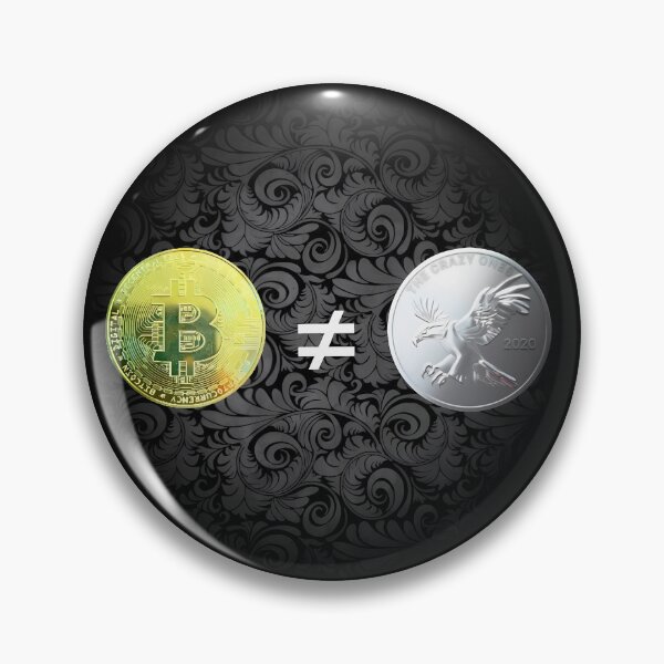 Item preview, Bitcoin ≠ FIAT Coin designed and sold by Ale-Del-Con.