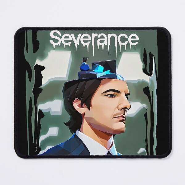 Item preview, severance series Adam Scott and Britt Lower fan works graphic design by ironpalette designed and sold by ironpalette.