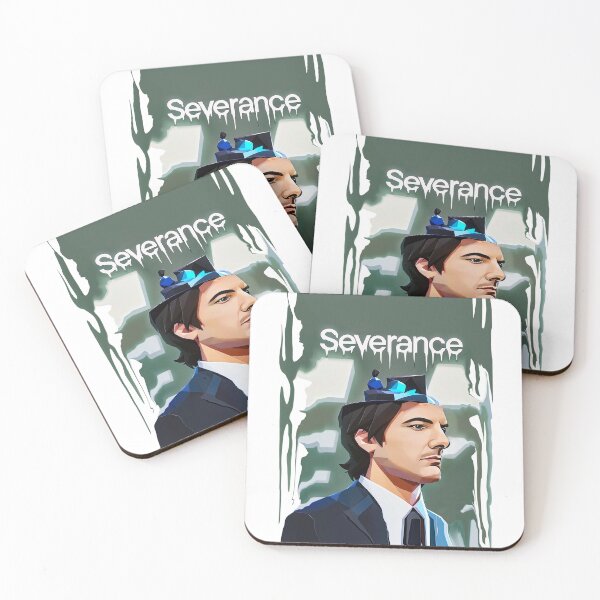 Item preview, severance series Adam Scott and Britt Lower fan works graphic design by ironpalette designed and sold by ironpalette.