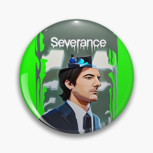 Item preview, severance series Adam Scott and Britt Lower fan works graphic design by ironpalette designed and sold by ironpalette.