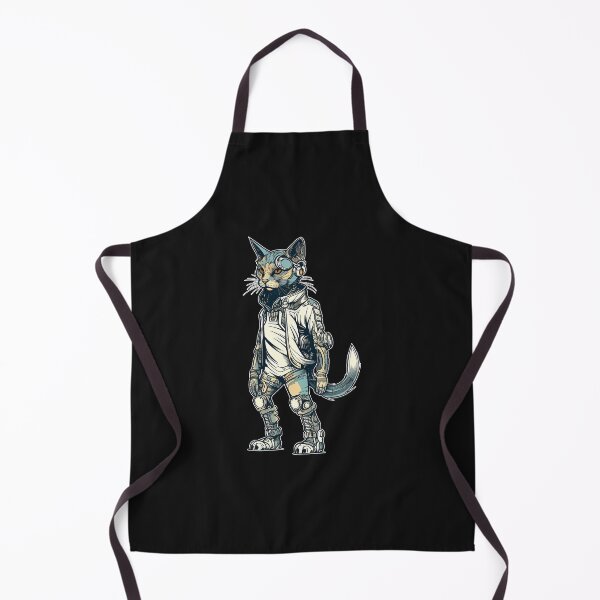 Item preview, Cyberpunk cat designed and sold by hamishby.