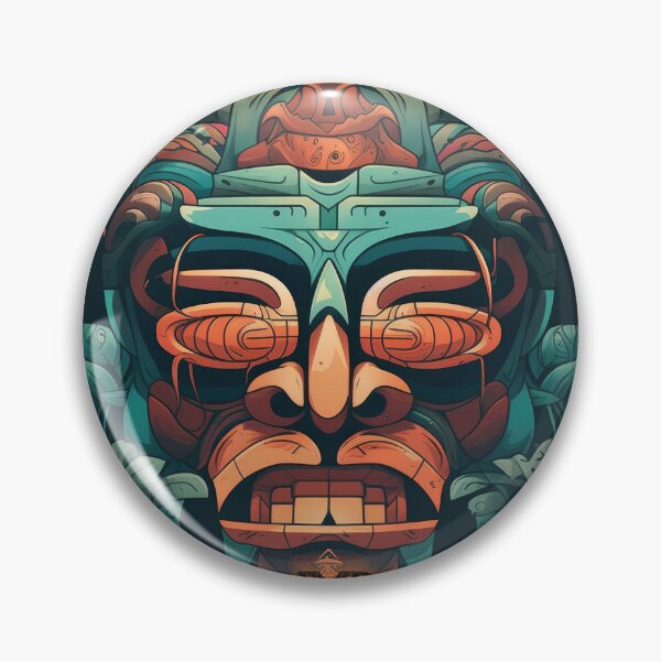 Item preview, Polynesian Tiki Masks 27 of 28 designed and sold by Jenson Major.