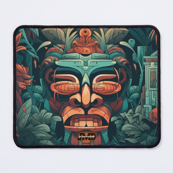 Item preview, Polynesian Tiki Masks 27 of 28 designed and sold by Jenson Major.