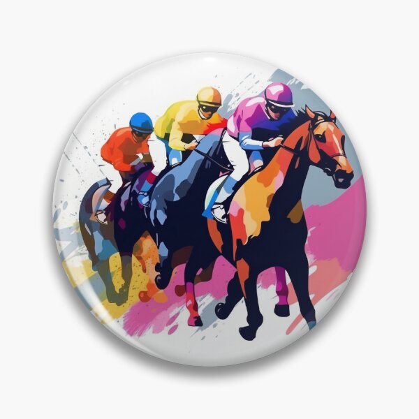 Item preview, The Horse Race designed and sold by Apricus Designs.